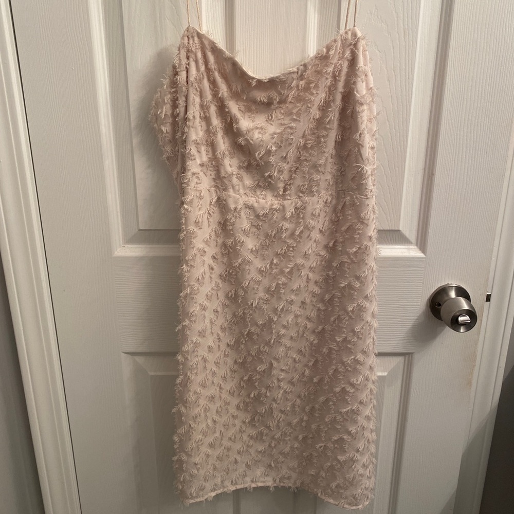ASTR Champagne Cocktail Dress